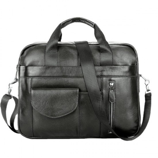 Polished Structured Work Bag in Neutral
