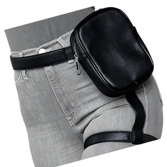 Flexible Cycling Waist Bag in Neutral