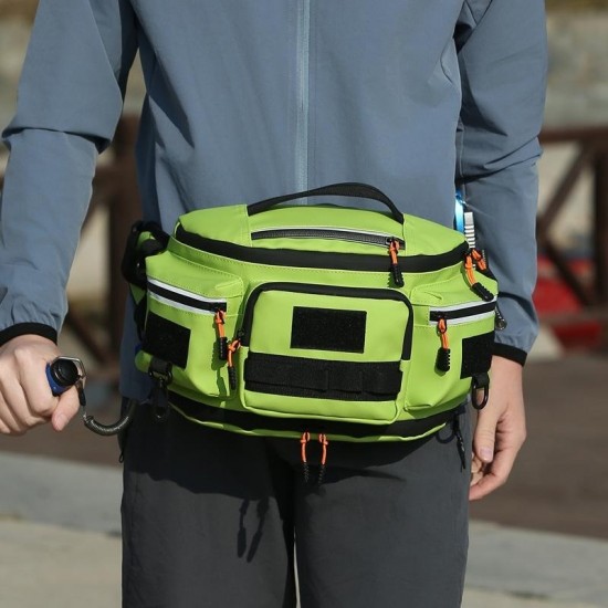 Functional Cycling Waist Bag in Neutral