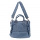 Elegant Patchwork Carry Bag in Neutral