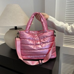 Signature Patchwork Carry Bag in Neutral