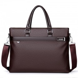 Textured Structured Work Bag in Neutral