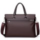 Textured Structured Work Bag in Neutral