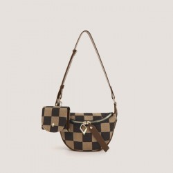 Versatile Patchwork Carry Bag in Neutral