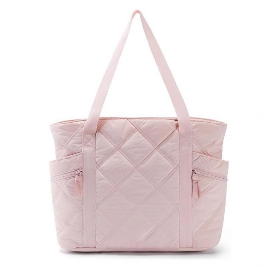 Travel Ready Patchwork Carry Bag in Neutral
