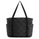 Travel Ready Patchwork Carry Bag in Neutral