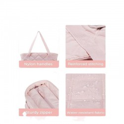 Travel Ready Patchwork Carry Bag in Neutral